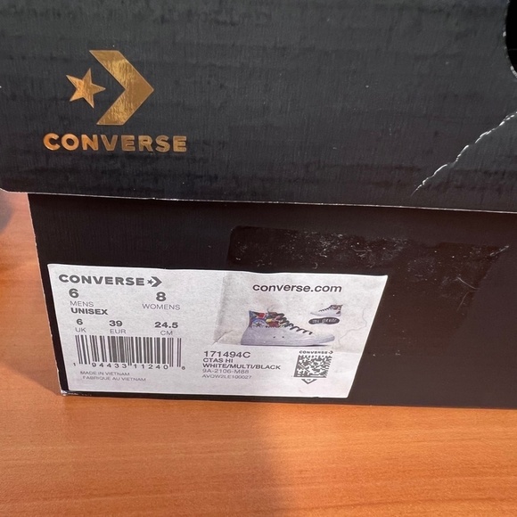 Converse ‘Mi Gente’ Latin Heritage Bodega Collection Unisex Shoe Size 8 or 6 - Picture 2 of 12
